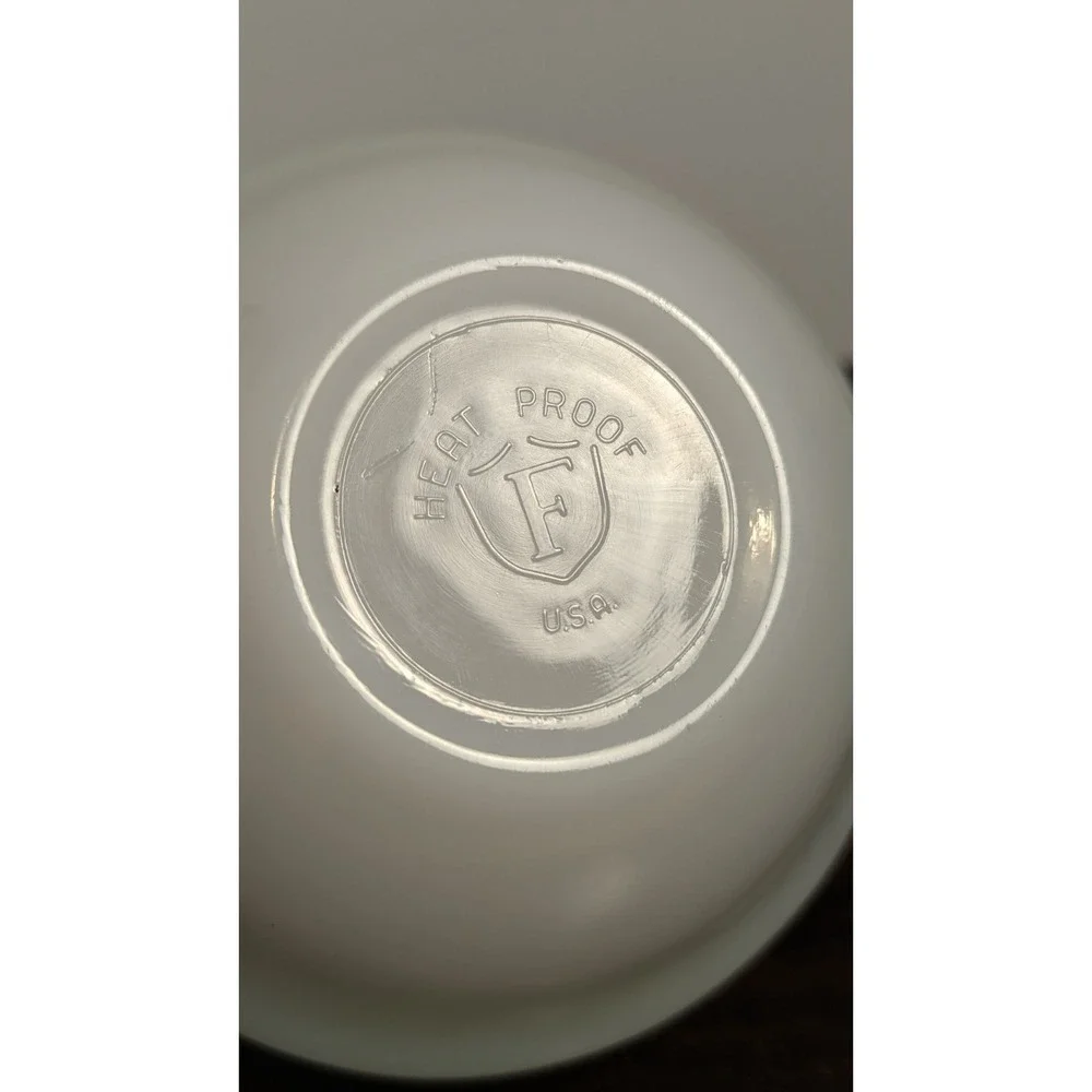 Fire King vintage white